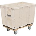 Global Industrial Canvas Basket Bulk Truck, 8 Bushel. 34L x 22.75W x 30.25H 241302